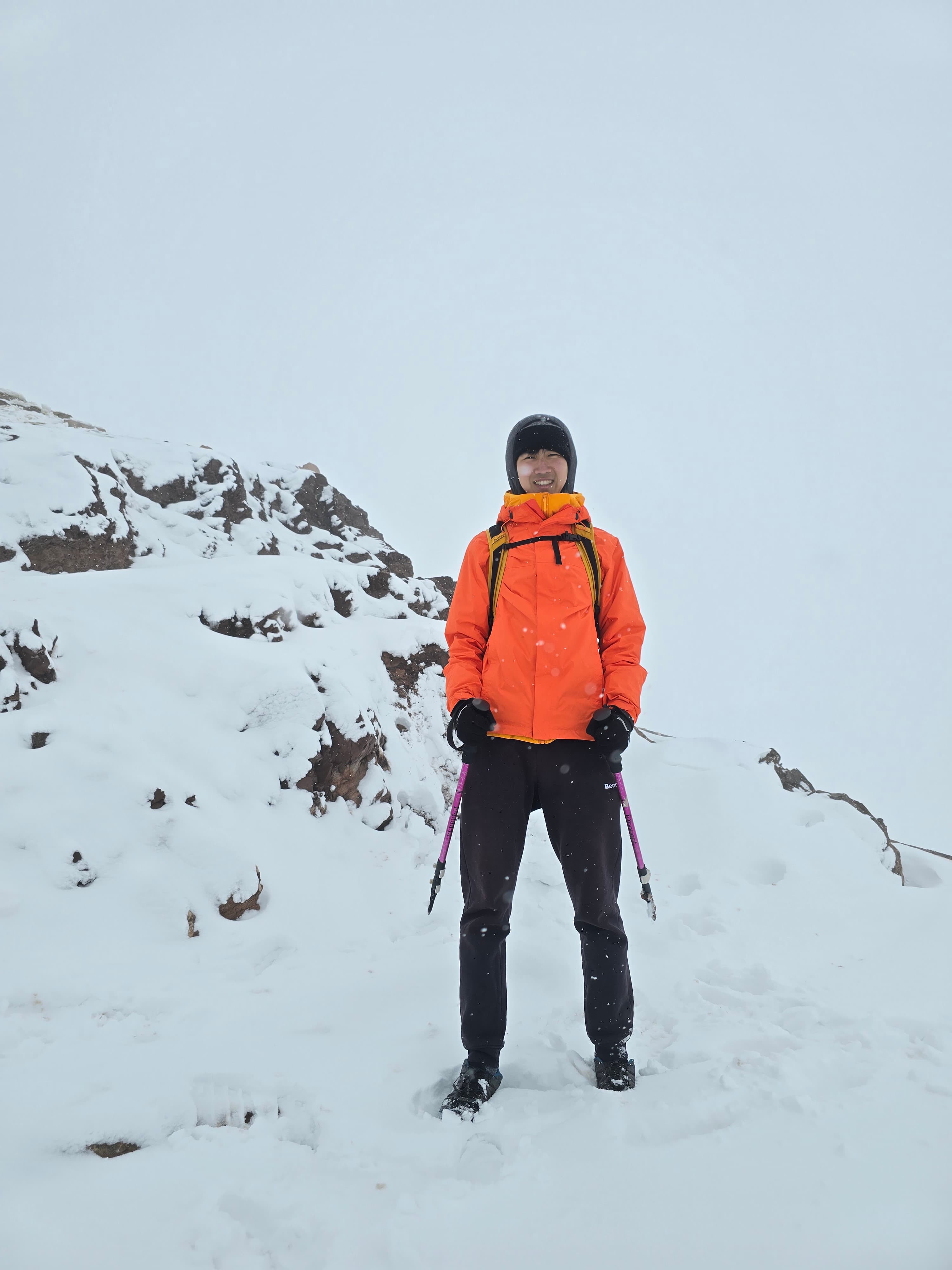 Climbing and exploring the Andes. Rainbow Mountain, Peru. (Est. Elevation 5100 M)